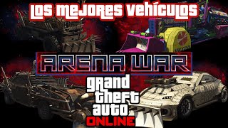 Los MEJORES vehículos de la ARENA WAR GTA Online [upl. by Elocan]