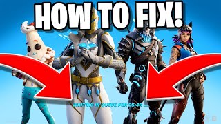 How to Fix Fortnite Waiting in Queue Issue How to Bypass Fortnite Queue [upl. by Templa386]