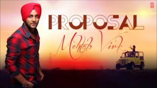 Proposal Full Song Mehtab Virk Latest Punjabi Song 2013  Panjaab Vol 1 [upl. by Havstad]