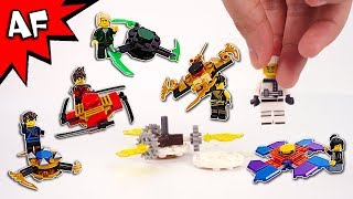 Lego Ninjago Brick Building FIDGET SPINNERS with Ninja Minifigures [upl. by Eletnahs318]