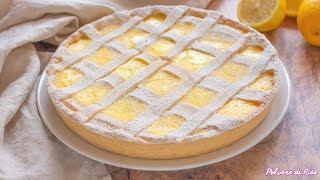 CROSTATA RICOTTA E LIMONE  Ricetta Facile  Polvere di Riso [upl. by Worlock]