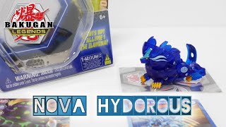 AQUOS NOVA HYDOROUS Single Pack  Bakugan Legends  BAKUGAN UNBOX [upl. by Dallas810]