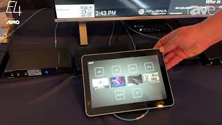 E4 Experience Atlona Shows Off OmniStream 20 AVoverIP Distribution Platform [upl. by Feodore]