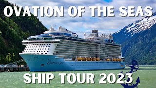 The Ovation Of The Seas A Tour In 4k [upl. by Edholm975]