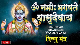 LIVE  शुभ जन्माष्टमी Special  ॐ नमो भगवते वासुदेवाय  Om Namo Bhagavate Vasudevaya  Vishnu Mantra [upl. by Cassella86]