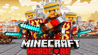 200 Players Simulate ROMAN Civilization in Hardcore Minecraft [upl. by Dahij112]