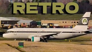 Special Livery  AER LINGUS AIRBUS A320200 quot1970s retroquot [upl. by Evette251]