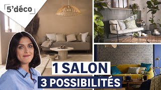 3 idées déco pour décorer votre salon  5 min déco [upl. by Goldston]