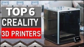 TOP 6 Best Creality 3D Printers for 2024 [upl. by Jehius]