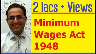 Introduction to Minimum Wages Act 1948 Video1  for CS CMA amp LLB [upl. by Mic612]