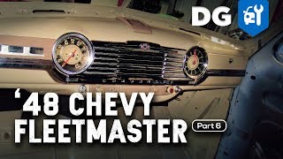 DASH amp TRIM 48 Chevy Fleetmaster Part 6 [upl. by Raasch764]