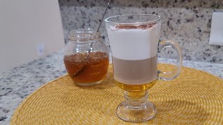 Melange Coffee quot Dancing Coffeequot Home recipe❤ [upl. by Dearden]