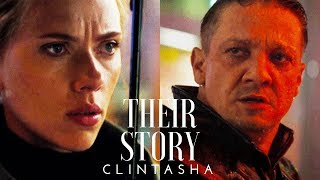 Clint and Natasha  Their story  Clintasha [upl. by Toby493]