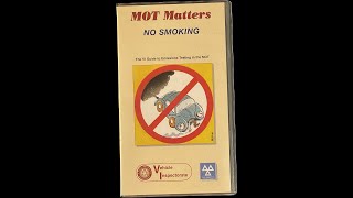 MOT Matters  No Smoking  A Guide To Vehicle Exhaust Emission Testing [upl. by Nannarb]