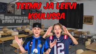 teemu kärkäinen ja leevi ikävalto koulussa [upl. by Bocyaj140]