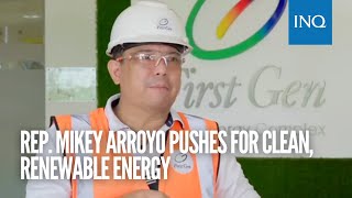 House Energy Committee Chair Juan Miguel ‘Mikey’ Arroyo pushes for clean renewable energy [upl. by Annaik]