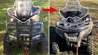 Transform Your ATV Quick Attach Windshield Upgrade [upl. by Aicsila]