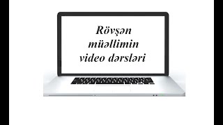 İnformatika və onun ilkin anlayışlarıDərs 2 testlərin izahı və əlifba məsələləri [upl. by Milstone]