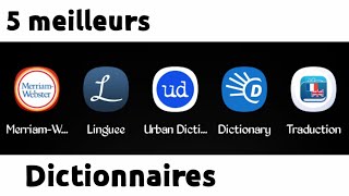 TIPS Top 5 des meilleurs dictionnaires [upl. by Itak567]