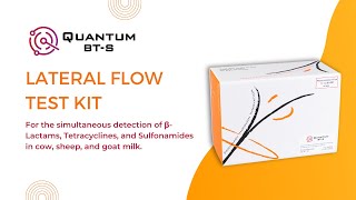 Quantum BTS  Rapid Test for the detection of βLactams Tetracyclines and Sulfonamides in milk [upl. by Ennaeiluj]