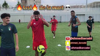 Neymar Jr🇧🇷 vs Mahrez🇩🇿  1vs1 de la Tahia Touch  The Best Dribble 🔥💀 [upl. by Ettevol]