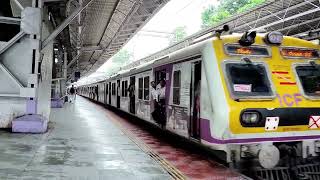 TITWALA LOCAL AT THAKURLI STATION [upl. by Antonina]