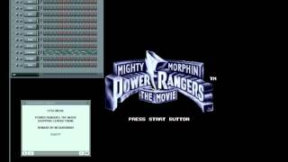 Power Rangers The Movie SNES  Shopping Center Theme  CPS2 ReArrange FL Studio [upl. by Aiynot379]