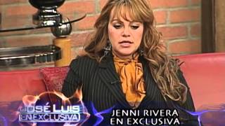 Jose Luis Sin Censura  Jenni Rivera En Exclusiva [upl. by Menell]