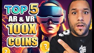 🔥 TOP 5 VR CRYPTO PROJECTS To EXPLODE 100X In 2023 Turn 200 Into 12MILLION 🚀🚀 [upl. by Rains972]