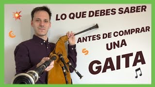 🎶COMPRAR GAITA🎶  💥LO QUE DEBES SABER ANTES DE COMPRAR UNA GAITA 💥 GALLEGA O ASTURIANA [upl. by Lamar]