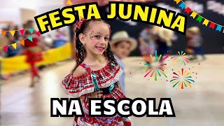 FESTA JUNINA NA ESCOLA [upl. by Rabbaj]