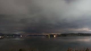 Lake Memphremagog  Night Timelapse  12032024 [upl. by Asiole]