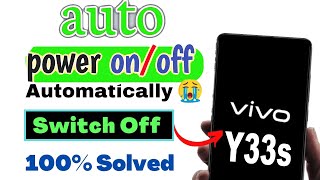 vivo y33s auto restart problem solution 100💯💯  Fix Vivo Auto Restart Problem [upl. by Saerdna]