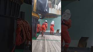 High IQ and very Strong Riggers 👏👏🫡trending rigger ytshorts multicat dredger youtubeshorts [upl. by Cohlette]