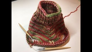 DIY Knit DOG SWEATER STEP BY STEP 2 of 3 [upl. by Dibrin]