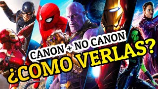 CRONOLOGIA DEFINITIVA MARVEL I CANON  NO CANON [upl. by Nazay]