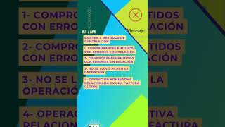 ¿Sabes que es la Cancelación de un CFDI cfdi facturacionelectronicashorts sat [upl. by Onin973]