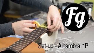 Classical Guitar Setup  Alhambra 1P [upl. by Vittoria]