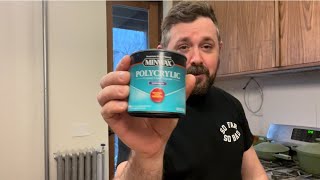 How to Apply Minwax Polycrylic Review [upl. by Jarad84]