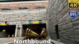 Baltimore Harbor Tunnel I895 Northbound [upl. by Enirrok838]