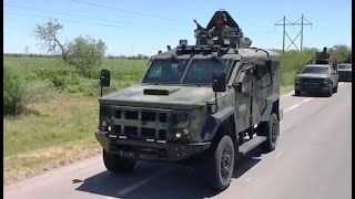 Vehículo blindado mexicano DN12 el último desarrollo mexicano de la industria militar [upl. by Cirdek64]