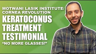 Keratoconus Treatment and No More Glasses  Patient Testimonial 70 [upl. by Map]