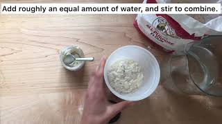 How to Activate King Arthur Flour’s Sourdough Starter [upl. by Joan]