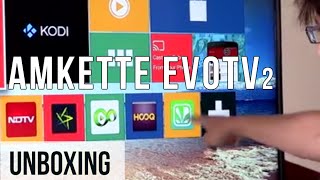 Amkette Evo TV 2 Streaming Device  Unboxing amp How To Set Up  Digitin [upl. by Ecirtac312]