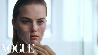 Margot Robbie’s Beauty Routine Is Psychotically Perfect  Vogue [upl. by Norej]