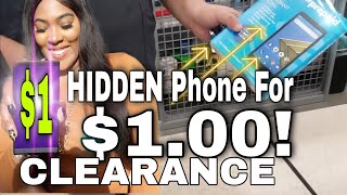 WALMART HIDDEN CLEARANCE 1 CELL PHONE 1 STARBUCKS [upl. by Billie]