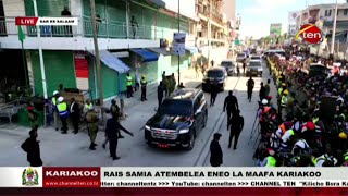 LIVE  RAIS SAMIA ATEMBELEA ENEO LA MAAFA KARIAKOO [upl. by Erlin239]