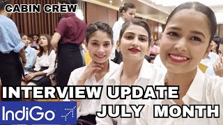 Interview Update 😯 July month Cabin Crew hiring Interview 🧐 Indigo Airlines Jobsindigocabincrew [upl. by Auhsoj]