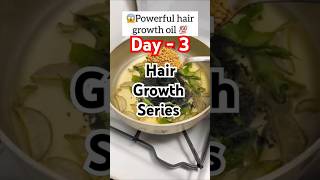 3 cheejo se banaye oil hairgrowth hair hairoilsforgrowth haircare viralvideo subscribers like [upl. by Ellenad]