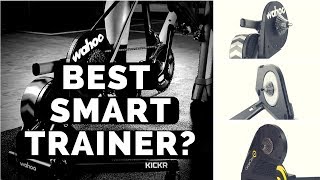 Wahoo Kickr vs CycleOps Hammer vs Tacx Neo amp Flux [upl. by Yeltsew780]